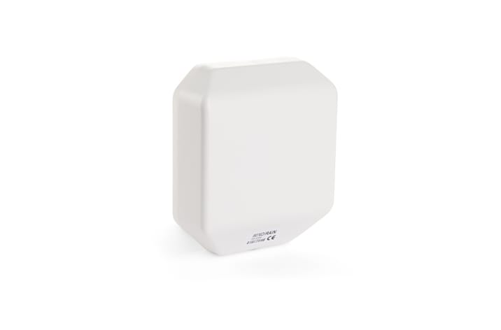A white, rectangular wireless access point with slightly rounded corners, suitable for integration into systems like door automation or smoke ventilation, against a plain background.