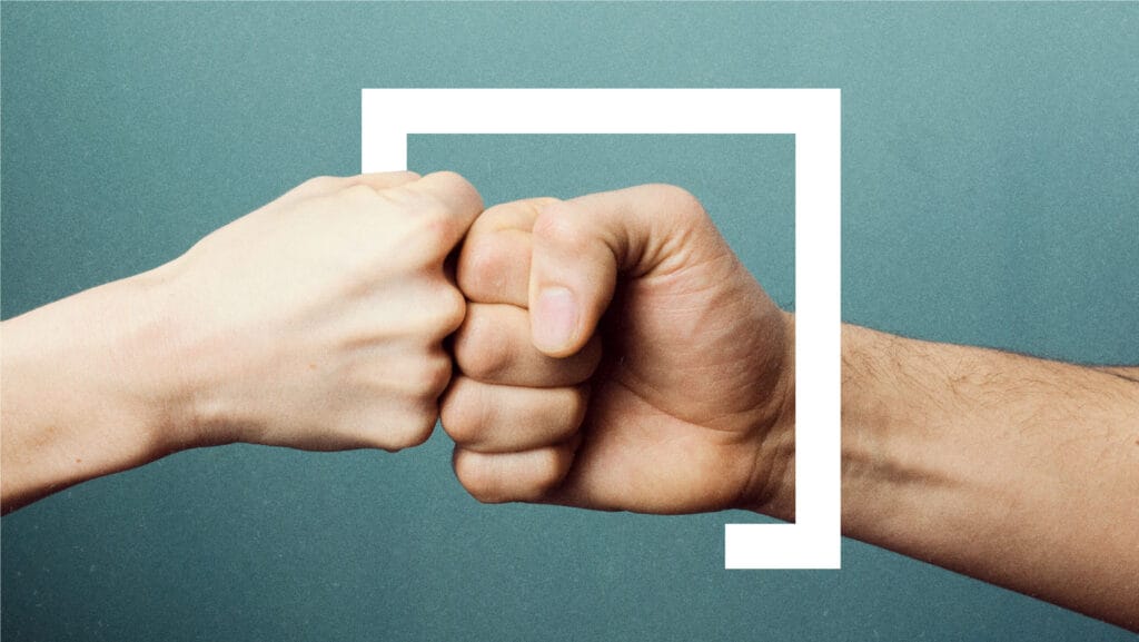 Become a Teal Products Certified Partner - fist bump